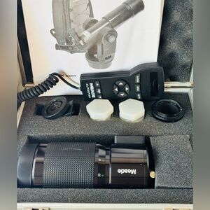 Vintage Meade 1000mm f/11 Mirror-Lens, T-Camera Adapter, w/ Mount